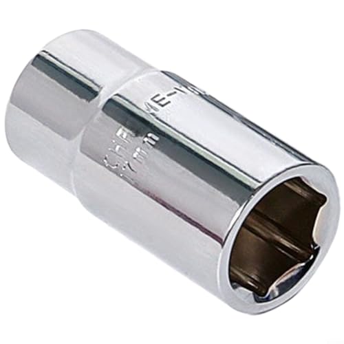 ComfyHarbor Llave de vaso de doble cabeza,Herramienta de cambio de neumáticos, para 17 mm, 19 mm, 21 mm, enchufes intercambiables de acero al cromo vanadio, para reparación de automóviles