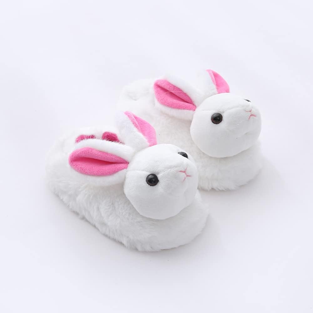 Baby Girl's Premium Soft Plush Slippers Cartoon Warm Winter House Shoes - Image 7