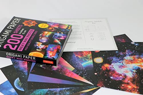 Origami Paper 200 Sheets Milky Way Photos 6