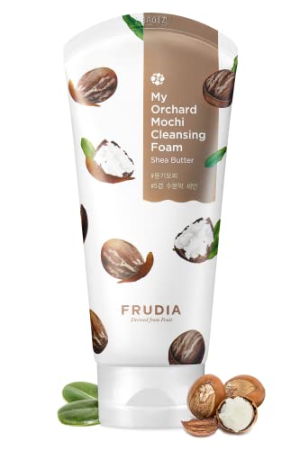 FRUDIA. My Orchard Shea Butter. Espuma Limpiadora con Manteca de Karité. Para Pieles Secas. Refrescante e Hidratante. Textura Refrescante. Jelly Mochi. Contenido 120 gr.