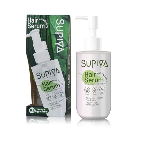 SUPIYA Hair Oil for Frizzy Hair - Hydrates & Smoothes