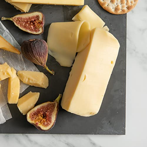 Igourmet 4 Snacking Cheese Sampler For Everyone In Gift Box - Includes Australian Cheddar Cheese, Dutch Gouda Cheese, German Emmental Cheese, Dill Cream Havarti Cheese, And Crackers #TOP5