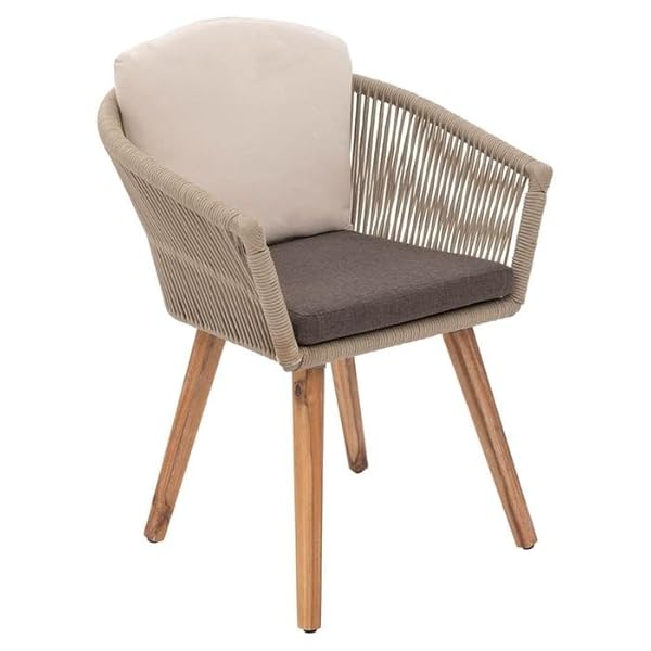 OUTLIV. Gartensessel Avarua Akazienholz Taupe