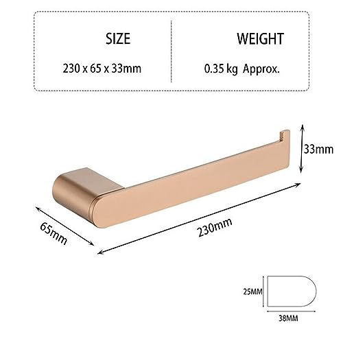 Accessoires de salle de bain or rose pour une décoration moderne et épurée
