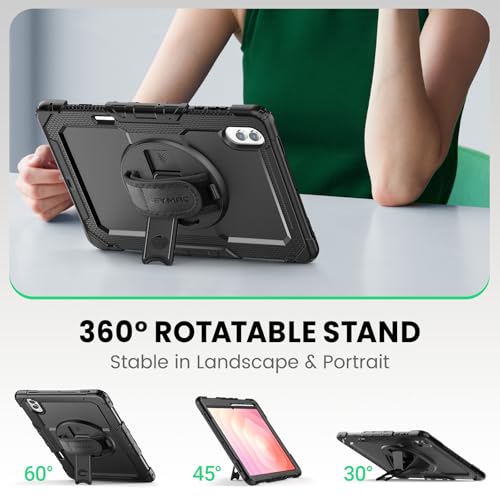 Image of SEYMAC Case for Samsung Galaxy Tab S11 Ultra 5G 14.6 Inch, Black