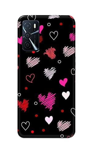 Image of PRINTFIDAA Vibrations of Love Hard Back Cover for Oppo A16 / Oppo A16s / Oppo A55 5G / Oppo A53s 5G Back Cover -(P6) KAT1009