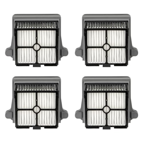 Image of (4 Pieces) Floor ONE S7 Pro HEPA Filters Compatible With Tineco Floor ONE S6 / iFloor 5 Breeze Complete Wet Dry Vacuum Cleaner, Replacement Parts (Note: Not compatible with Floor ONE Stretch S6)