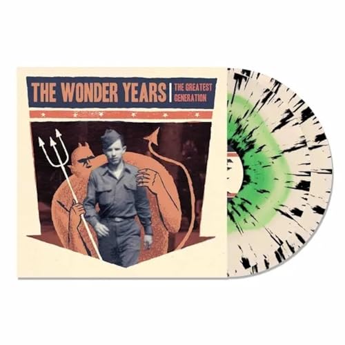 Album Art for The Greatest Generation - Green Clear w/Black Splatter by The Wonder Years