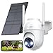WiFi/WLAN günstig Kaufen-HOOISE Überwachungskamera Aussen Akku - 2K Kamera Überwachung Aussen Solar 360° WLAN Kamera Outdoor Kabellose Aussenkamera mit Farbige Nachtsicht und PIR-Personenerkennung Alarm
