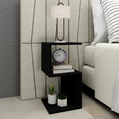 Mesa De Cabeceira Nicho De Canto Mesinha Quarto Preto - Brovália