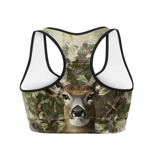 Black Sport Bra Top Back Pocket Racerback Running Bra for Workout Gym Activewear Yoga Sport Bras for Women,Black3