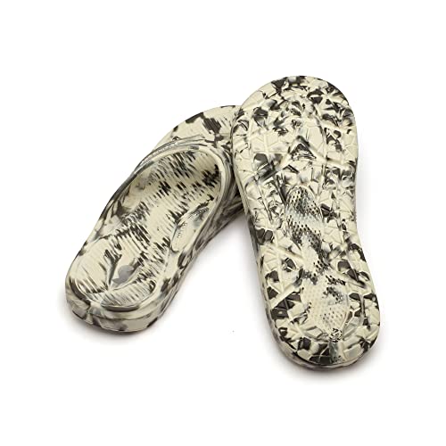 SOLETHREADS ORTHO ELITE MARBLE | Durable | Sturdy | Light | Comfortable | Shock Absorbent | Slippers | Flip Flops for Men