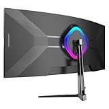 CRUA 34 Inch Curved Gaming Monitor 1500R, UltraWide WQHD 3440×1440, 240Hz 1ms, HDR10 FreeSync, Frameless PC Monitor for Gaming & Work, Eye Care, HDMI & DP, VESA 75×75mm - Image 7