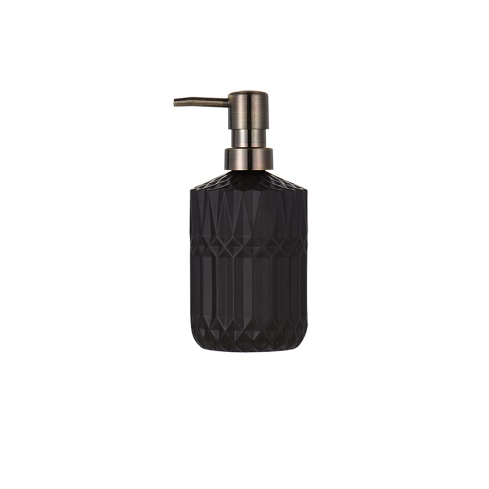 Dispenser di Sapone in Vetro, Ricaricabile, per Lavaggio a Mano, detersivo per Piatti, Shampoo, lozione, Bottiglia per Bagno (Taglia Unica A) (Taglia Unica C)