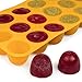 Silicone Baby Reusable Food Storage Tray (2 Pack) - Pop Out 1oz Portion Silicone Stackable Freezer Tray, Snap-on Lid, Non Toxic BPA & PVC Free, Dishwasher &Microwave Safe, Healthy Meal Prep, Gift