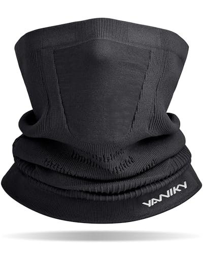 YANIKY Winter Neck Gaiter Warmer Half Face Mask for Cold Weather, Breathable Scarf Fleece Balaclava Ski Mask