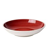 bowl plate cup Optimal für Pasta mit leckerer Sauce, Tiefe Form mit hohen Rand für ein tropffreies Servieren, Passt perfekt zum Manufacture-Geschirr