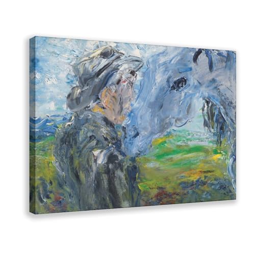 Impression sur toile Until We Meet Again de Jack Butler Yeats - Décoration murale 30x45 cm