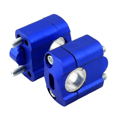 Moto raisers de aluminio mecanizado de 28 mm fat bar para máxima estabilidad en manillar FZ8 4