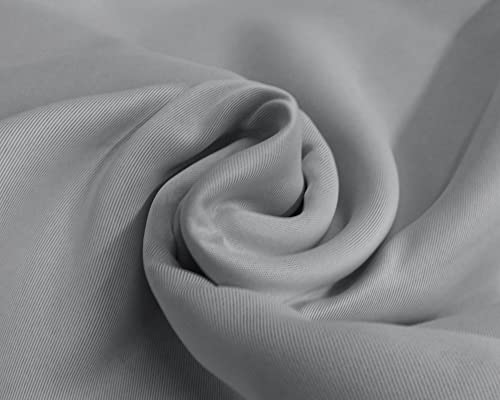 Cortina De Varão Blackout Tecido Cinza 6,00x2,50 Corta Luz