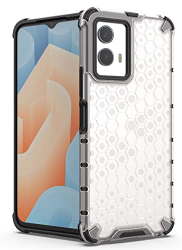 Image of Glasgow Back Case Cover Compatible with IQOO Z6 5G / Vivo Y75 5G / T1 5G (Stylish Design) - Transparent