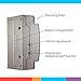GE home electrical Wireless Doorbell Kit, Battery Operated 1 Receiver, 2 Push Buttons Door Bell, 8 Melodies Doorbell Chime, 4 Volume Levels, Classroom Doorbell, 150 Ft Range, Satin Nickel, 30393