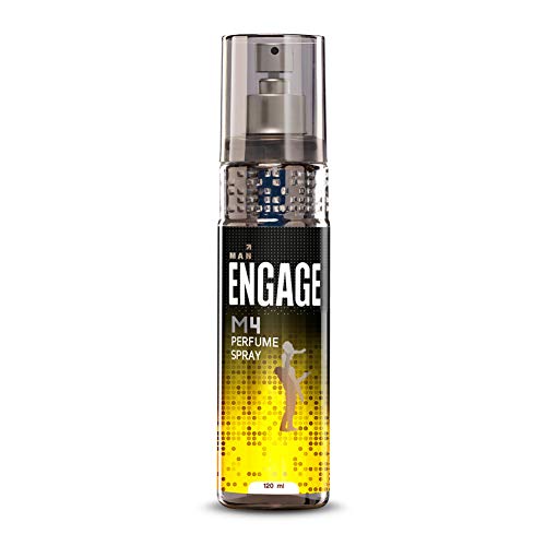 Image of Engage Yin Eau De Parfum, Perfume for Men, 90ml And M4 Perfume Spray For Men, 120ml