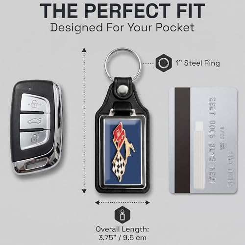 Image of Brotherhood Car Key Chain for Impala - Classic Models Keychain for Men and