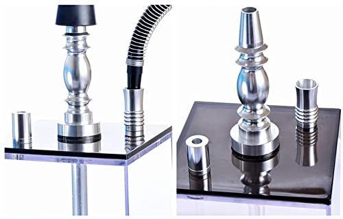 XJHYJS Tragbare Acryl-Shisha-hukah-Set, Arabisch-huka Mit Licht, Für Männliche Freunde – Bild 7