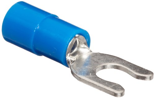 Borne de verrouillage nylon bleu Morris Products 11730 cosse isolée fil 16-14 goupille 8