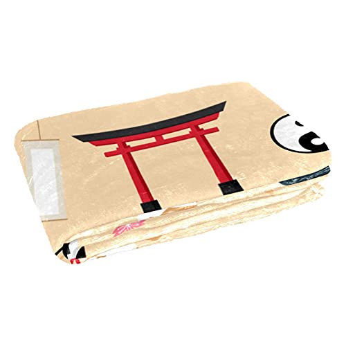 Couverture douce et chaude haut de gamme style japonais pour lit