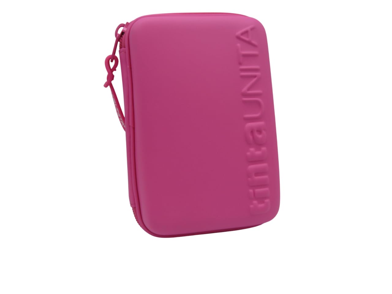 Trousse de couleur Untia ONE TIME complète à 3 compartiments 1 zip - New 2025/2026, fuchsia, Trousse scolaire