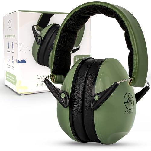 Schallwerk ® Kapselgehörschutz Kiddies (Olive Green) | Gehörschutz...