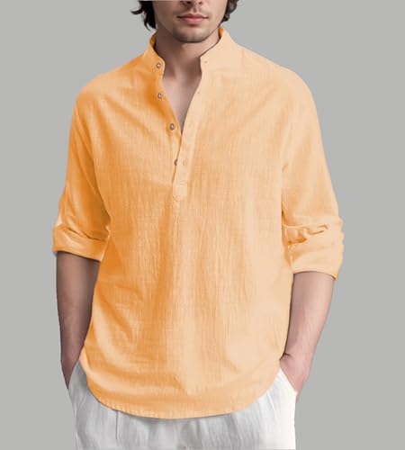 Image of Slim Fit Short Kurta for Men and Boys.(KRT BTN06, Navy Blue)
