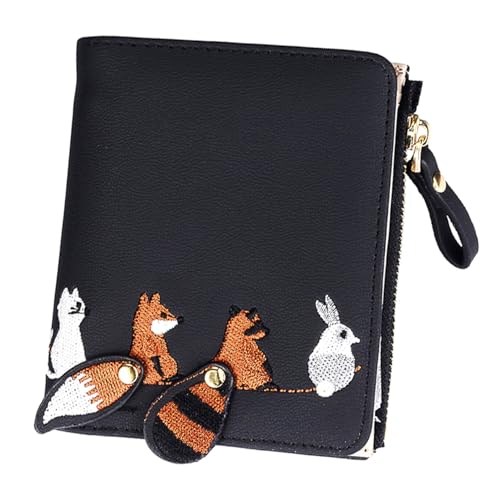 Pochette courte pour monnaie Homoyoyo, portefeuille simple pour femme PU