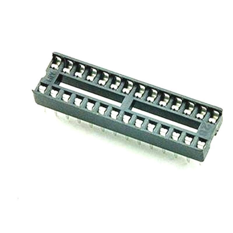 50pcs/lot 28pin DIP IC sockets Adaptor Solder Type 28 pin Narrow Body