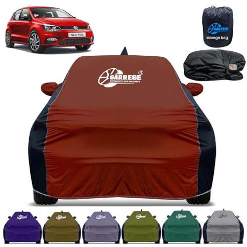 Image of Car Cover for Polo All-Weather & Scratch Protection with Mirror & Antenna Pockets | Washable Fabric | Custom Fit | Premium Multicolor | We Send Any One Color from Showing Image