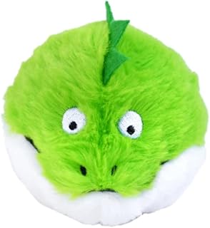 Patchwork Pet Pricklet Alligator Dog Toy Premium Plush Interactive Removable Spiky Ball