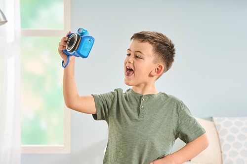VTech KidiZoom Duo FX, Kids Camera with Colour Screen, 8MP, Photos, Selfies & Videos, AR Filters, 20 games, 75 photo & video effects, filters & frames, for Infants aged 3, 4, 5, 6, 7 + years, Blue - Image 6
