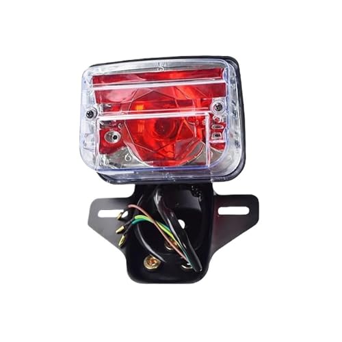 Feu arrière LED moto pour réparer un éclairage faible de CG125 ou CG250