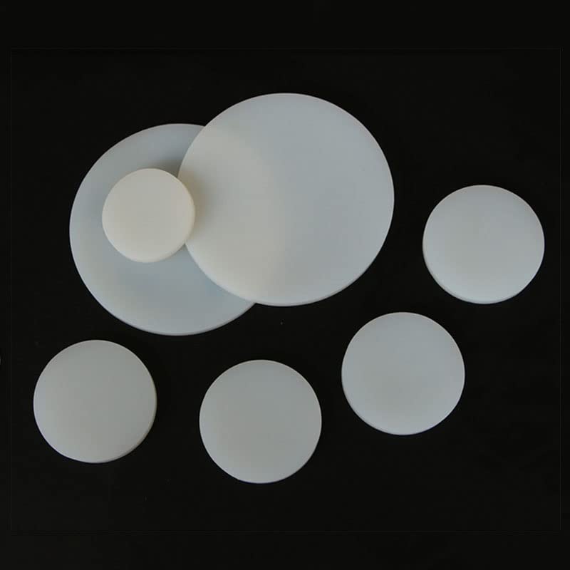 1/2/5Pcs White Round Silicone Rubber Sheet Seal Gaskets Pad Thick 0.5/1/1.5/2/3/4/5/6/8mm Dia 5mm~150mm Anti Slip Shock-Absorbing(10mm (5Pcs),1.5mm)