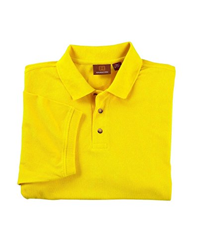 Polo en coton piqué Harriton M200 respirant et confortable en taille XXL