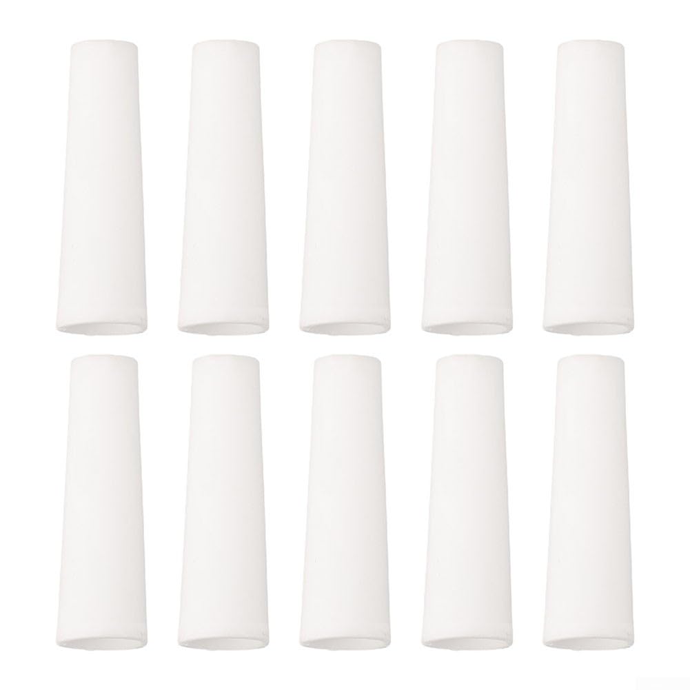 Lot de 10 buses de sablage de 3,6 mm en faïence abrasives avec forte résistance à l'usure pour équipement de sablage de type valve, compatible avec les réservoirs de sablage portables