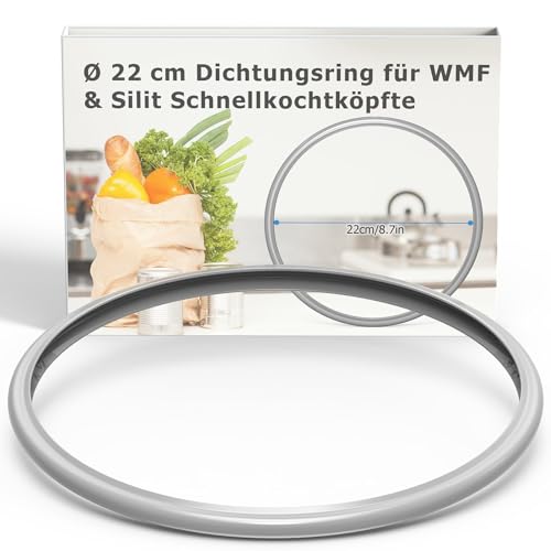Ancable Ersatzteil Dichtungsring für WMF, 22cm Schnellkochtopf...
