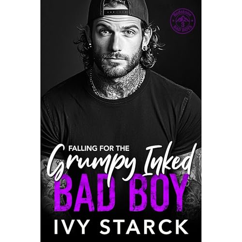 Falling for the Grumpy Inked BAD BOY Audiolibro Por Ivy Starck arte de portada