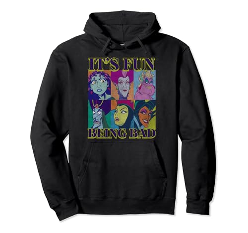 Sweat à capuche Disney Villains It's Fun Being Bad idée cadeau anniversaire adulte