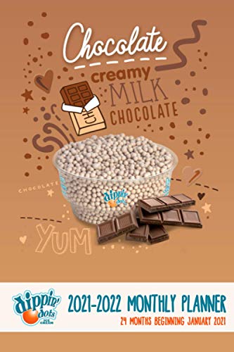 Dippin' Dots Official Monthly Planner Journal 2021 2022