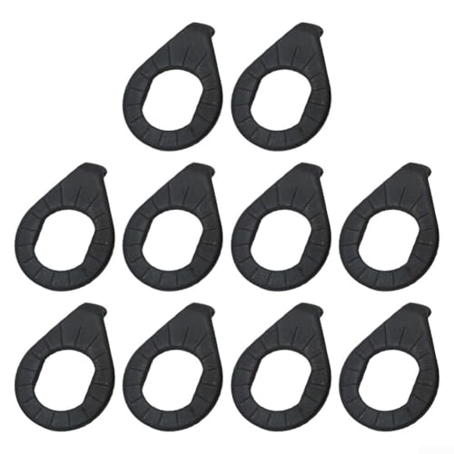 Juego de 10 arandelas de acero para motores de bicicleta M8 y M10 E, perfectas para uso en cubo de bicicleta (10 piezas M10 plateadas)