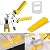 Tile Leveling System with Tile Plier - 300-Piece Tile Spacers Clips and 100-Piece Reusable Wedges - Tile Tools Set for Stone Installation (1/8 Inch Tile Spacers)