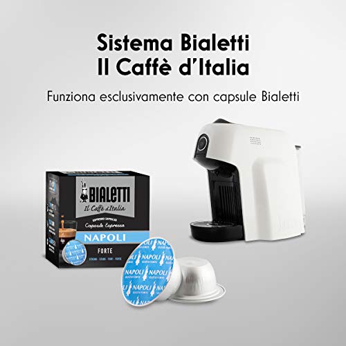 Bialetti Smart Macchina da Caffè Espresso per Capsule in Alluminio sistema Bialetti il Caffè d'Italia, 1200 W, Bianco - immagine 7